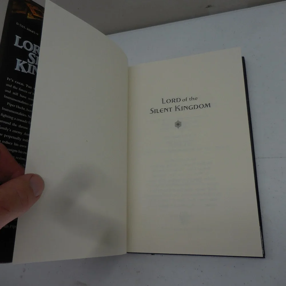 Lord of the Silent Kingdom Glen Cook First Edition Hardcover Fantasy Book 2007